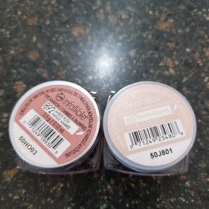 Loreal cream eyeshadow - Amber rush and blinged an